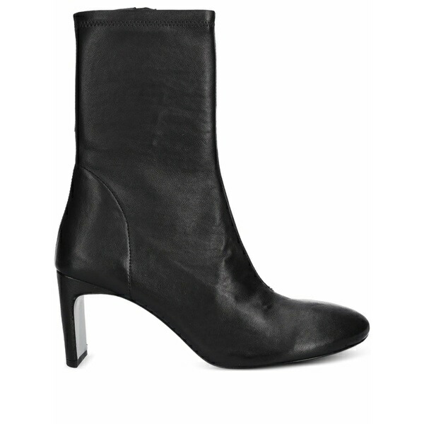 パトリツィア ペペ レディース ブーツ シューズ Zip-fastening round-toe boots Black