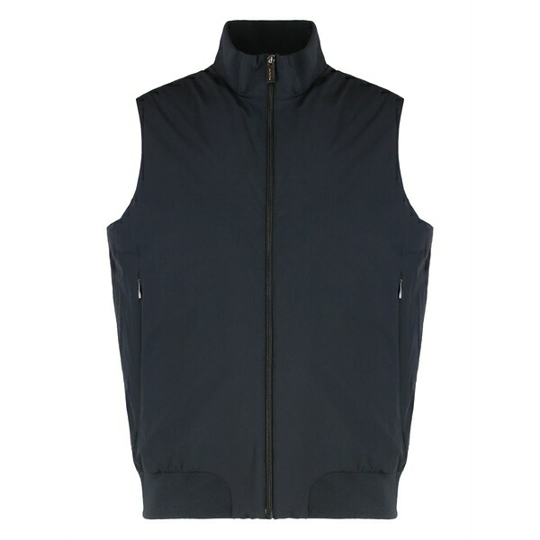 アールアールディ メンズ コート アウター Montecristo padded gilet Blue|asty
