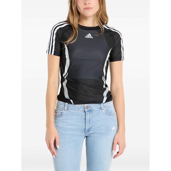アディダス レディース Tシャツ トップス Teamgeist jersey Black|asty