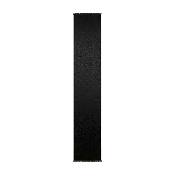 エトロ メンズ マフラー・ストール・スカーフ アクセサリー Paisley animal motif scarf Black|asty
