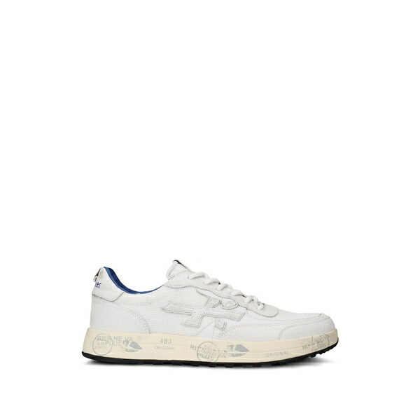 プレミアータ メンズ スニーカー シューズ Running sneakers White