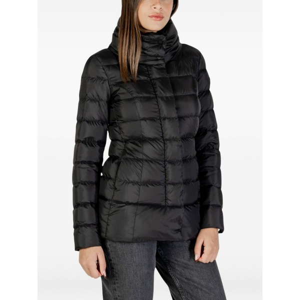 ピューテリー レディース 上衣＆上衣 アウター Flagstaff mqn 03 funnel-neck quilted jacket Black