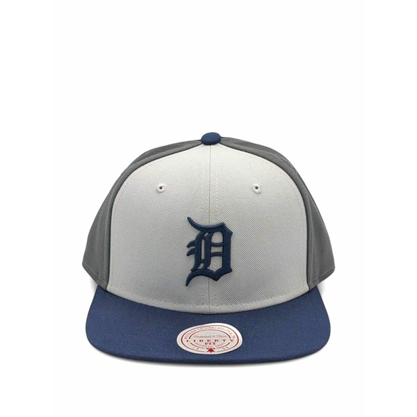 ミッチェル&ネス メンズ 帽子 アクセサリー Detroit tigers triple play liberty embroidered baseball cap Grey｜asty 9,571円