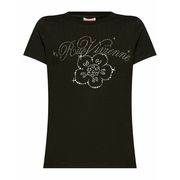 ケンゾー レディース プルオーバー トップス Boke-flower organic cotton t-shirt Black