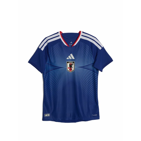 アディダス メンズ Tシャツ トップス Jfa crewneck t-shirt Blue｜asty