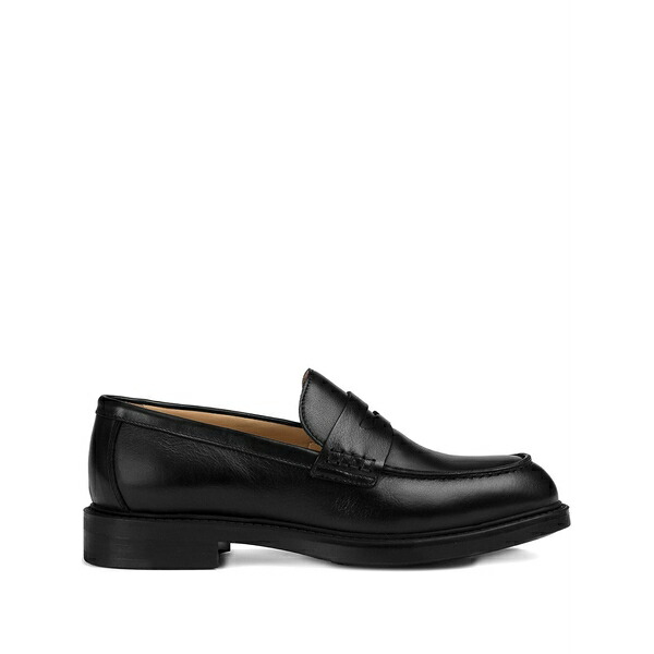ドンカルズ レディース スリッポン・ローファー シューズ Leather loafers Black