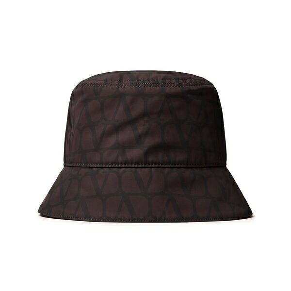 ヴァレンティノ ガラヴァーニ メンズ 鳥打ち帽 付属物 Toile iconographe bucket hat Brown