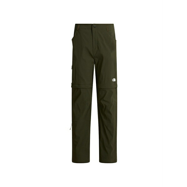 ノースフェイス レディース カジュアルパンツ ボトムス Exploration straight convertible trousers Green｜asty