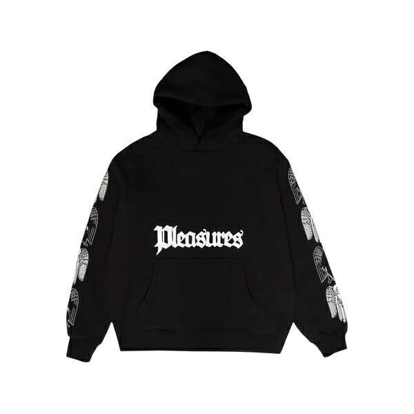 プレジャーズ メンズ パーカー・スウェットシャツ アウター Angel demon hoodie Black｜asty