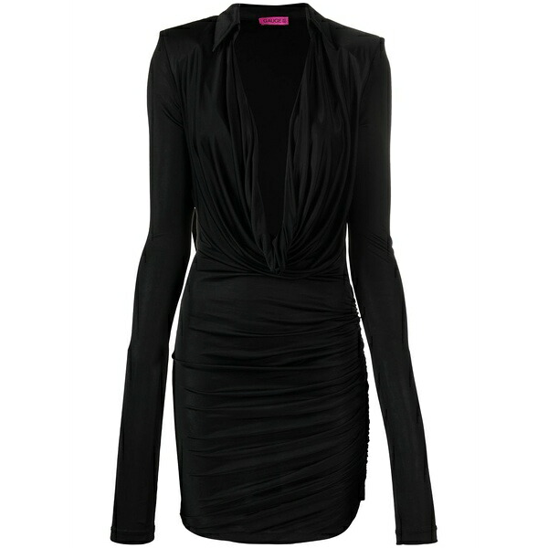 ゲージ81 レディース ワンピース トップス Utena cowl-neck mini dress Black|asty