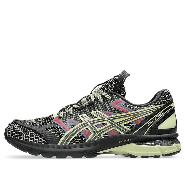 ASICS アシックス メンズ スニーカー  【ASICS US4-S Gel-Terrain \u0027Black Neon Lime\u0027 1203A394-001】  大きさ US_7.5(25.5珊)