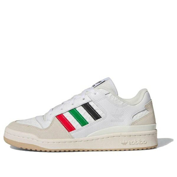adidas アディダス メンズ スニーカー  【adidas originals Forum Low CL \u0027Allover Debossed Trefoils\u0027 ID7963】  大きさ US_7.5(25.5糎)