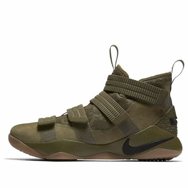 Nike ナイキ メンズ スニーカー  【Nike LeBron Soldier 11 \u0027Olive\u0027 897646-200】  大きさ US_9.5(27.5糎)