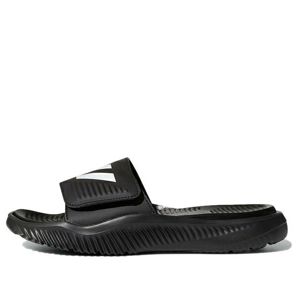 adidas アディダス メンズ スニーカー  【adidas Alphabounce Slide \u0027Black White\u0027 FZ0387】  大きさ US_9(27.0糎)