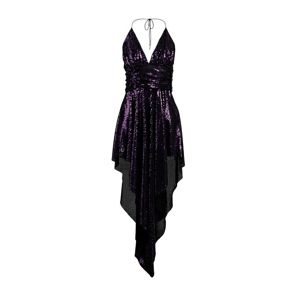 【送料無料】 アレクサンドル・ボーティエ レディース ワンピース トップス Mini dresses Purple