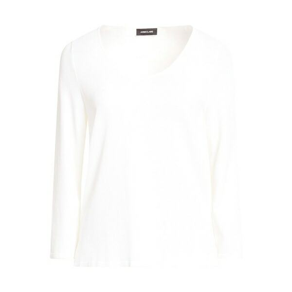 【送料無料】 アン クレール レディース ニット&セーター アウター Sweaters White