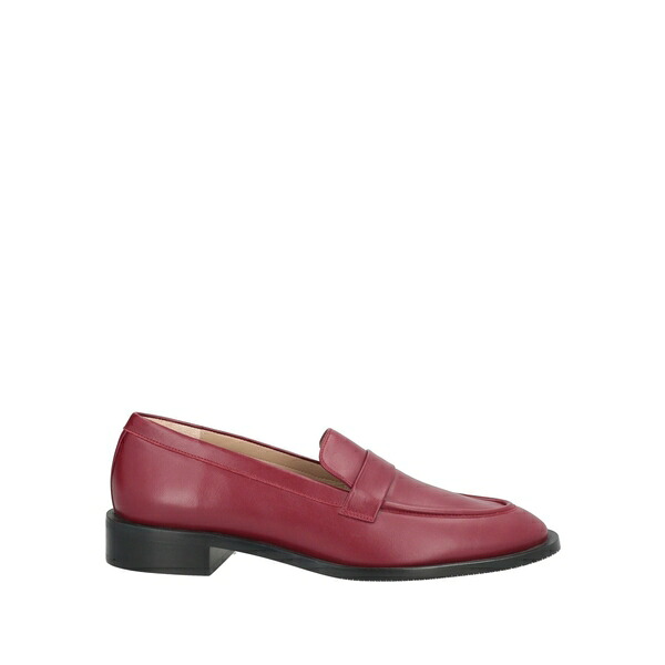 【送料無料】 スチュアート ワイツマン レディース スリッポン・ローファー シューズ Loafers Red|asty