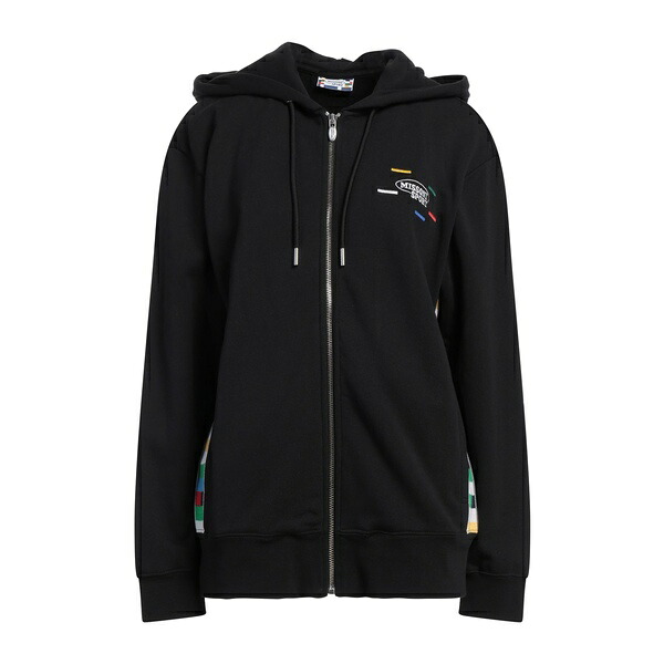 【貨物輸送無料】 ミッソーニ レディース パーカー・スウェットシャツ アウター Sweatshirts Black
