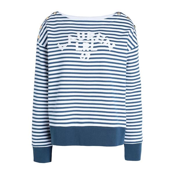 【貨物輸送無料】 ラルフローレン レディース パーカー・スウェットシャツ アウター Sweatshirts Blue