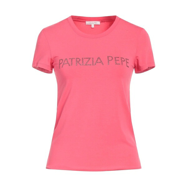 【貨物輸送無料】 パトリツィア ペペ レディース プルオーバー トップス T-shirts Pink