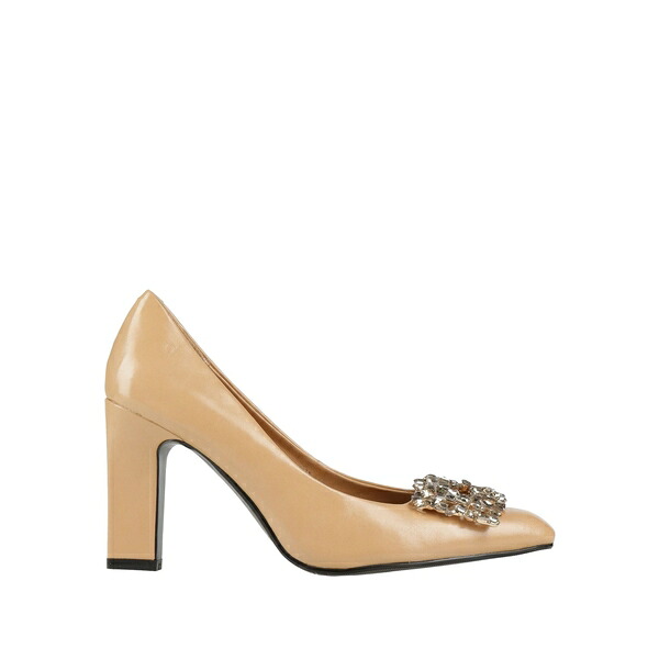 【送料無料】 マニュファクチュール デッサイ レディース パンプス シューズ Pumps Beige