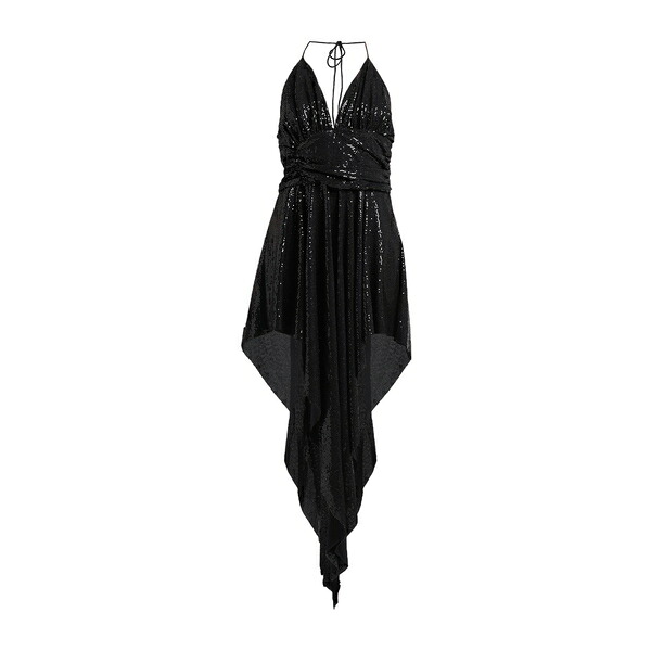 【送料無料】 アレクサンドル・ボーティエ レディース ワンピース トップス Mini dresses Black