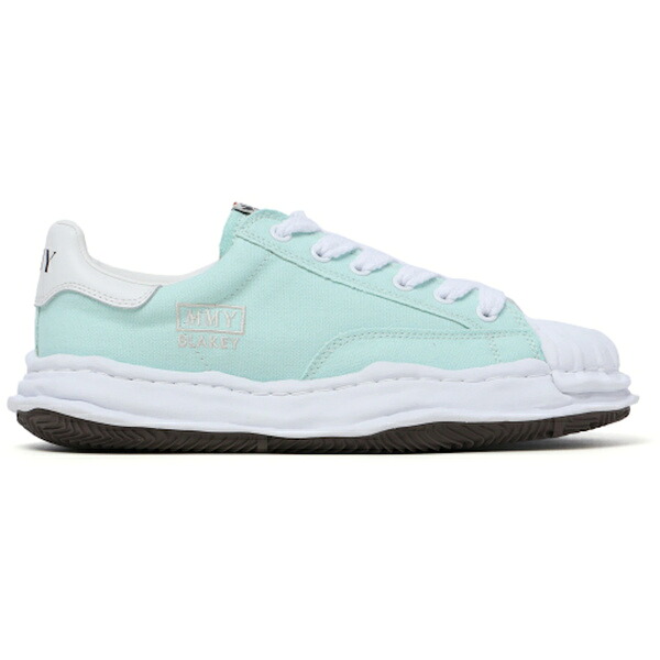 Maison Mihara Yasuhiro ミハラヤスヒロ メンズ スニーカー 【Maison Mihara Yasuhiro Blakey OG Sole Canvas Low Light Blue】 サイズ US_11(29.0cm) Light Blue/White｜asty