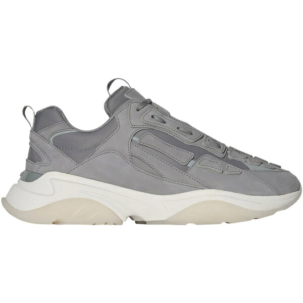 AMIRI アミリ メンズ スニーカー  【AMIRI Bone Runner Grey White】  大きさ US_12(30.0糎) Grey/White