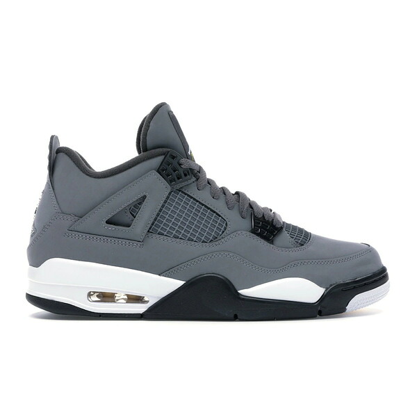 Jordan ジョーダン メンズ スニーカー  【Jordan 4 Retro Cool Grey (2019)】  大いさ US_11.5(29.5糎) Cool Grey/Chrome-Dark Charcoal-Varsity Maize 靴-メンズ靴-スニーカー