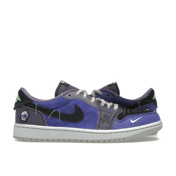 Jordan ジョーダン メンズ スニーカー  【Jordan 1 Retro Low OG Zion Williamson Voodoo Alternate】  大きさ US_6.5(24.5糎) Regency Purple/Vapor Green/Black/Dark Raisin/Daybreak/Light Silver