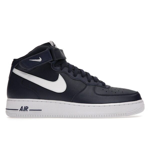 Nike ナイキ メンズ スニーカー 【Nike Air Force 1 Mid '07 Midnight Navy】 サイズ US_11(29.0cm) Midnight Navy/White｜asty