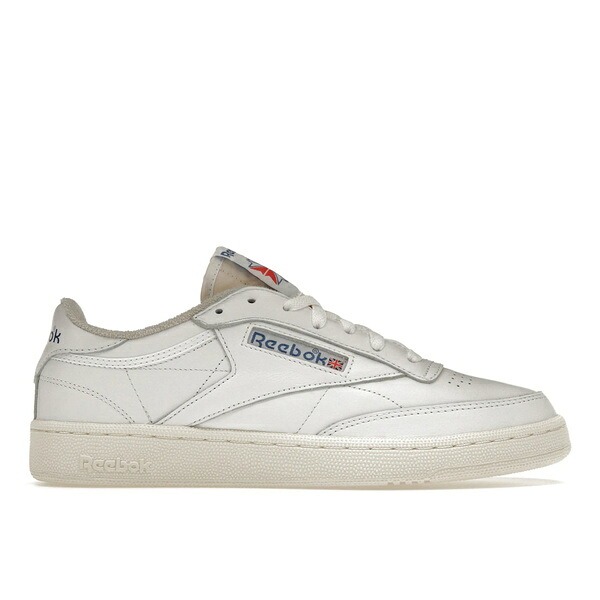 Reebok リーボック メンズ スニーカー  【Reebok Club C 85 White Vector Blue】  大いさ US_12(30.0珊) Footwear White/Chalk/Vector Blue メンズ靴-靴