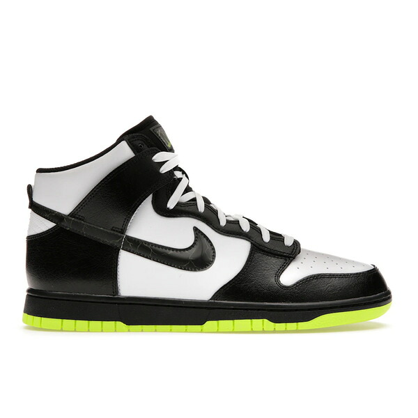Nike ナイキ メンズ スニーカー  【Nike Dunk High Electric Panda】  大いさ US_M_14 White/Black/Volt スニーカー-靴-メンズ靴