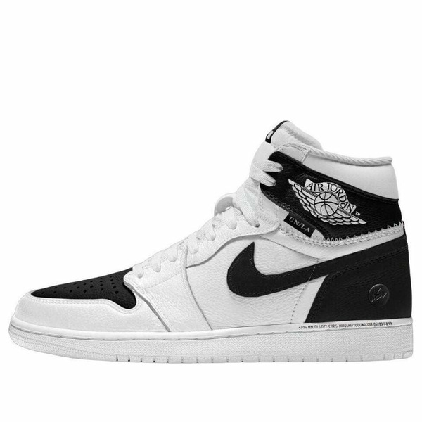 Jordan ジョーダン メンズ スニーカー 【Air Jordan 1 Retro High OG SP x Fragment x Union 天使の都市 \u0027White Black\u0027 II7282-100】  大いさ US_6.5(24.5糎)