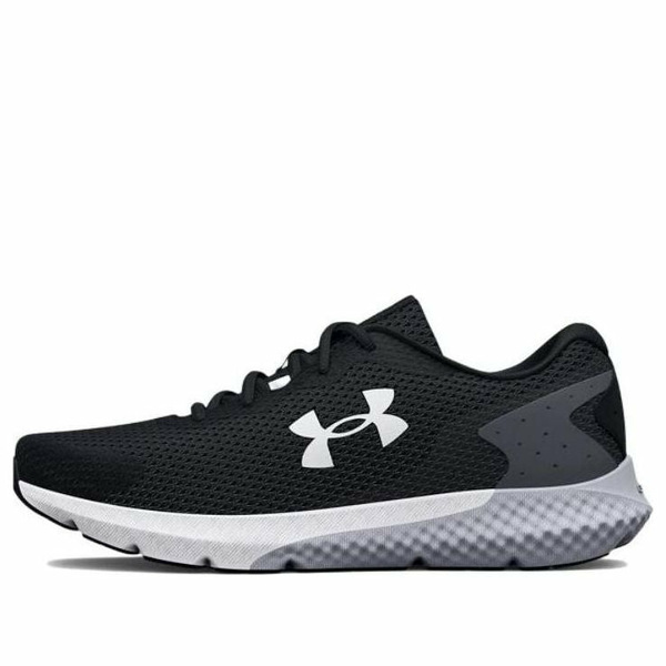 Under Armour アンダーアーマー メンズ スニーカー 【Under Armour Charged Rogue 3 Extra Wide Running Shoes 'Black White' 3026020-002】 サイズ US_7.5(25.5cm)｜asty