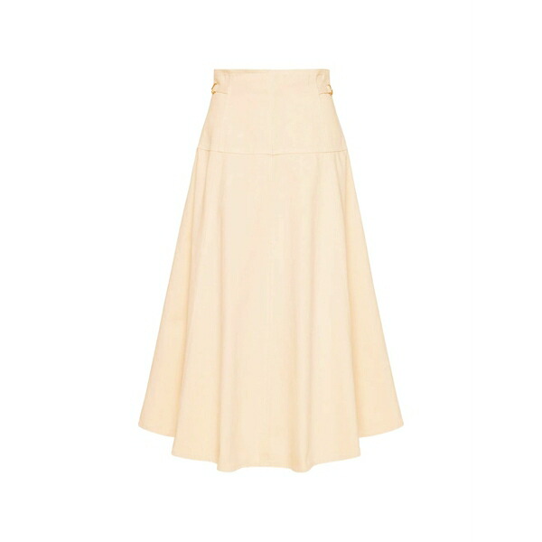 ウラ・ジョンソン レディース スコート ボトムス The brigette buckle detail MIDI skirt Neutrals
