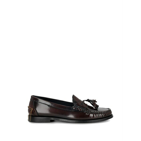 フォルテラ レディース スリッポン・ローファー シューズ Sophie tassel leather loafers Brown