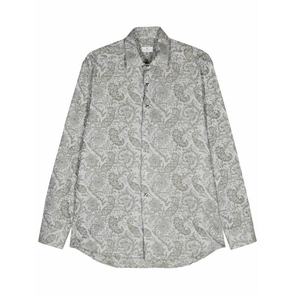 エトロ メンズ プルオーバー トップス Floral paisley shirt Neutrals