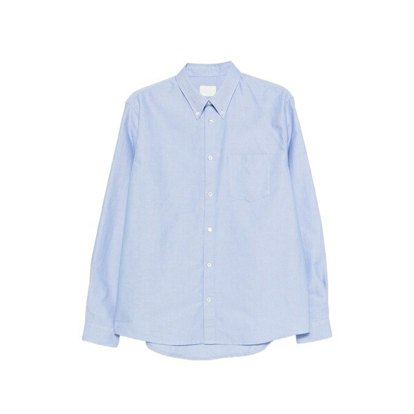 アーペーセー メンズ シャツ トップス New greg button-down shirt Blue｜asty