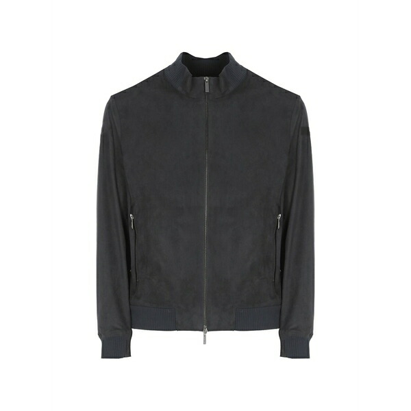 アールアールディ メンズ ジャケット&ブルゾン アウター Zip-up bomber jacket Grey|asty