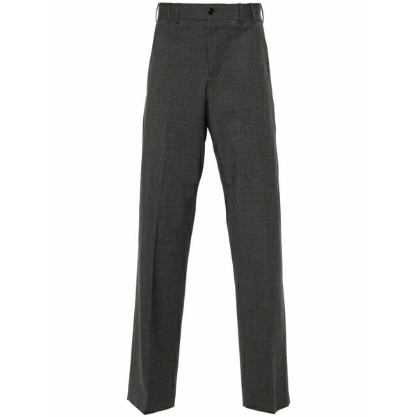 PTトリノ メンズ カジュアルパンツ ボトムス Michael mid-rise tailored trousers Grey