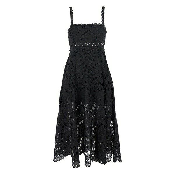 チャロ ルイス イビザ レディース ワンピース トップス Cut-out maxi dress Black｜asty