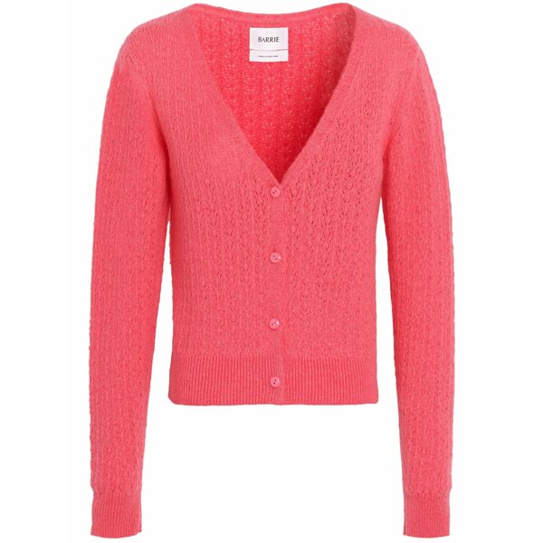 バリー レディース ジレー アウター V-neck cashmere cardigan Pink