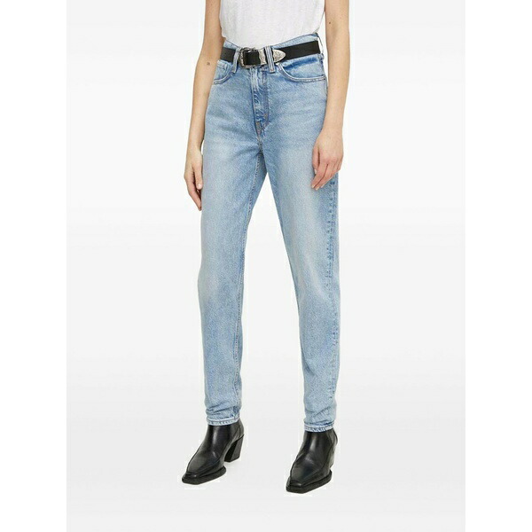 リーヴァイズジーンズ レディース ジーンズズボン下 ボトムス 80\u0027s mom jeans Blue