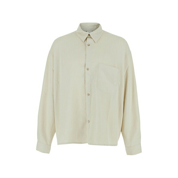 ウォンハンドレッド メンズ シャツ トップス Leo shirt Grey｜asty