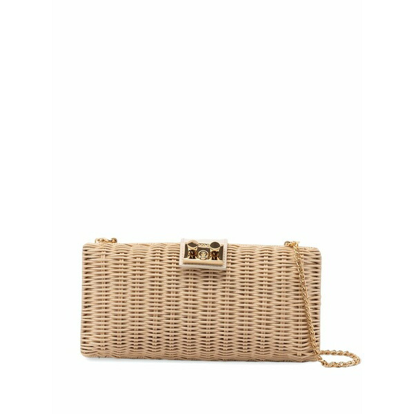 ロド レディース クラッチペダル御徒面子 御徒面子 Chain clutch bag Neutrals