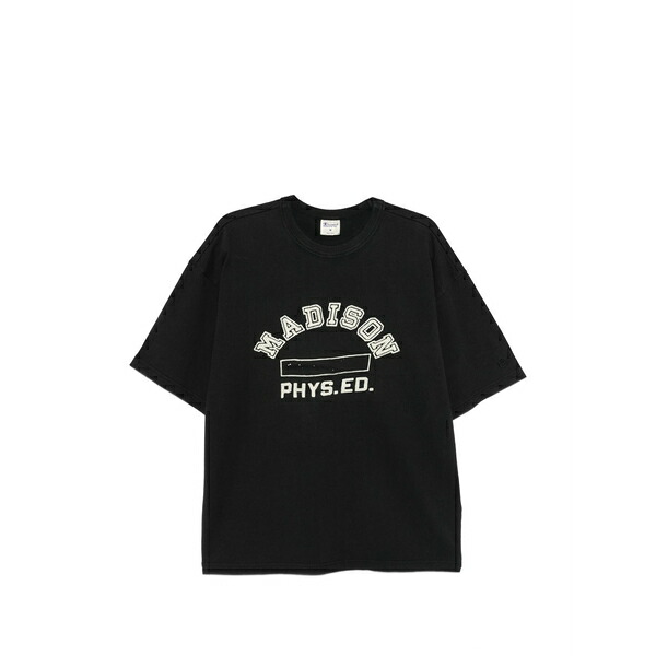 はやりっ児 メンズ プルオーバー トップス Crew-neck short-sleeve t-shirt Black