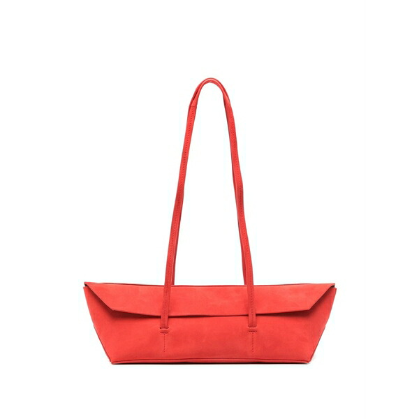 クリストファーエスバー レディース トートバッグ バッグ Mini gondola suede tote bag Red