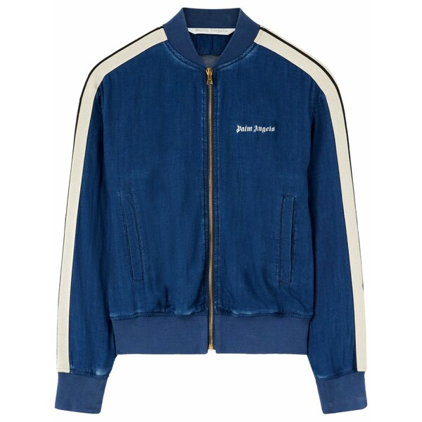 パーム・エンジェルス レディース 上衣＆上衣 アウター Chambre denim bomber jacket Blue