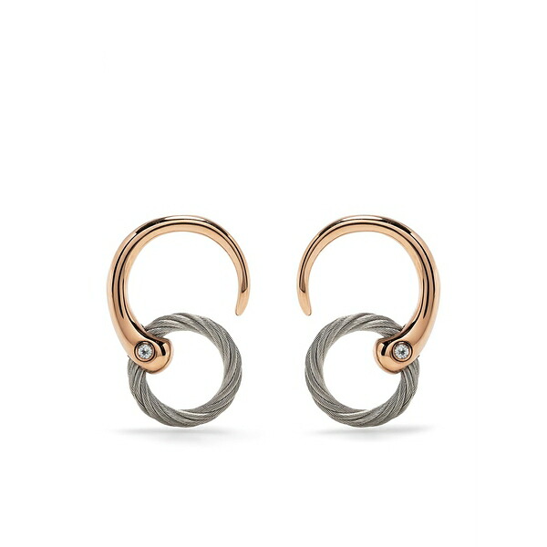 シャリオール レディース ピアス＆イヤリング アクセサリー Infinity zen earrings Gold｜asty